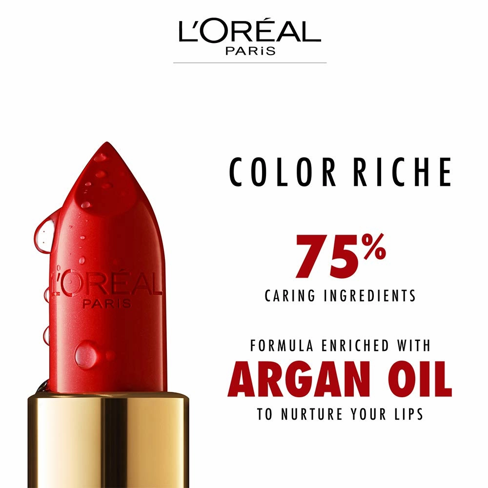 L'Oreal Paris Makeup Colour Riche Original Creamy, Hydrating Satin Lipstick, 860 Spice,1 Count