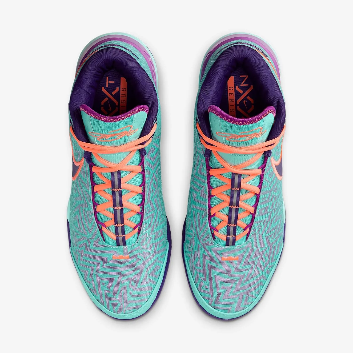 Lebron NXXT Gen AMPD Basketball Shoes (FJ1566-101, Light Orewood Brown/Washed Teal/Metallic Gold)