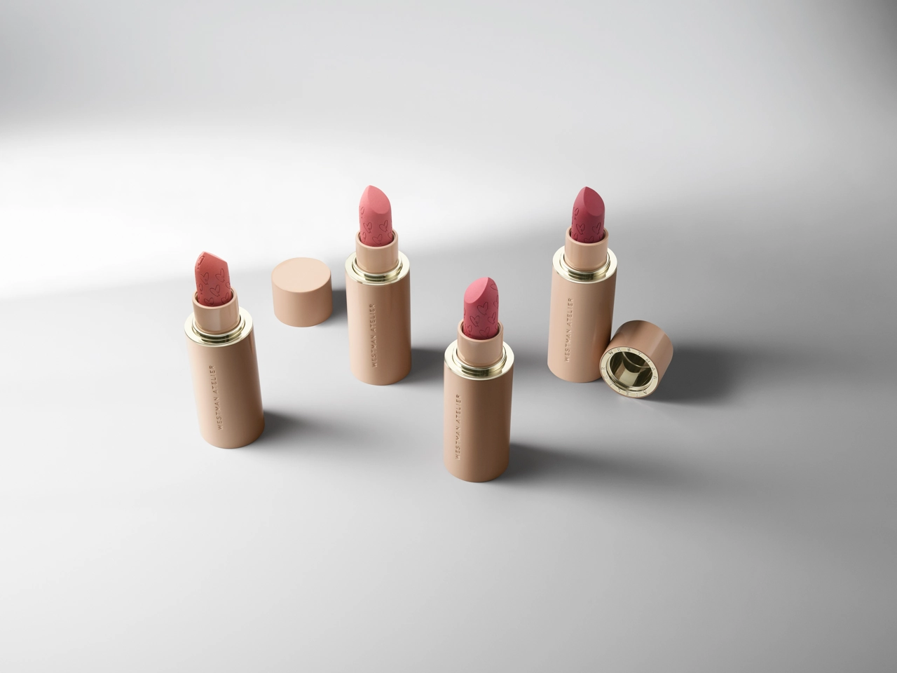 Lip Suede Matte Lipstick - Rose