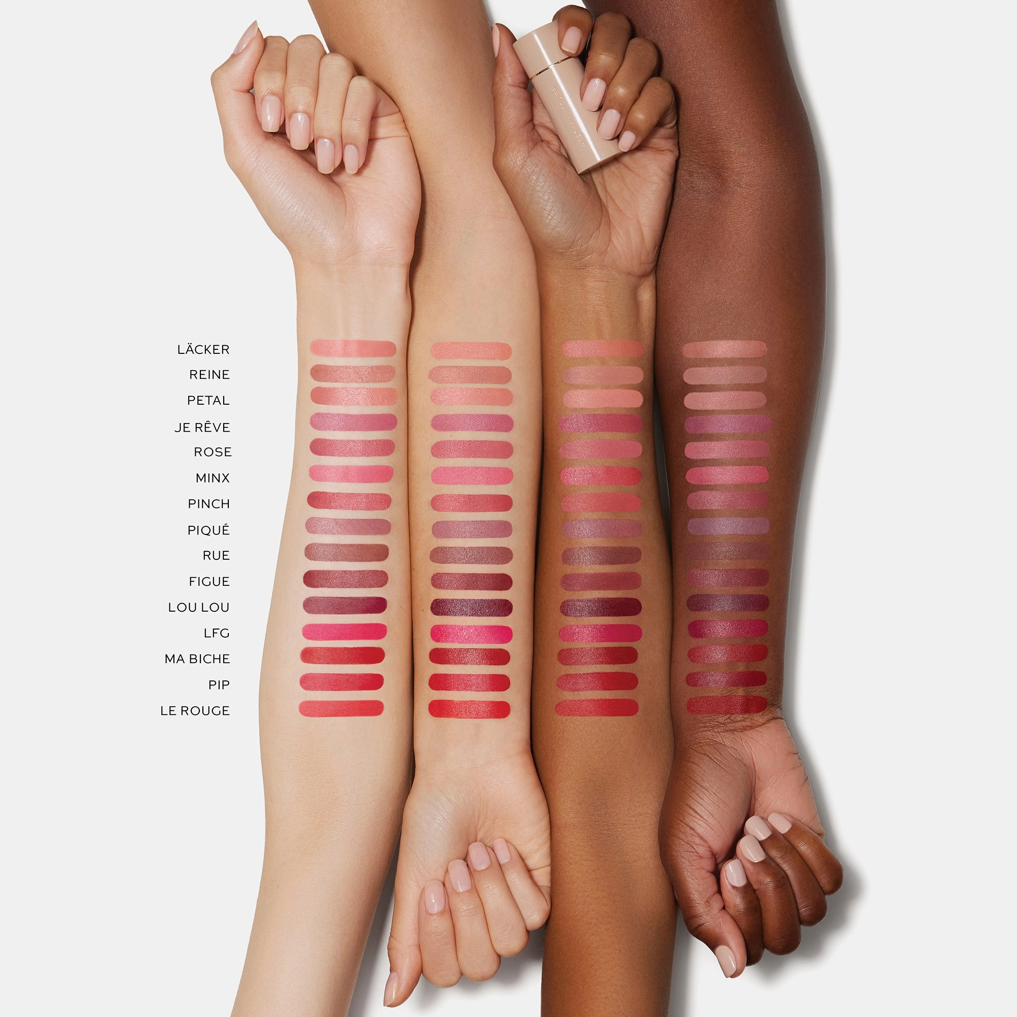 Lip Suede Matte Lipstick - Rose
