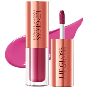 Liquid Matte, Lip Gloss, Waterproof Transfer-Proof Long-Lasting Hold, 12 Shades, 2g (05# Rose Pink)