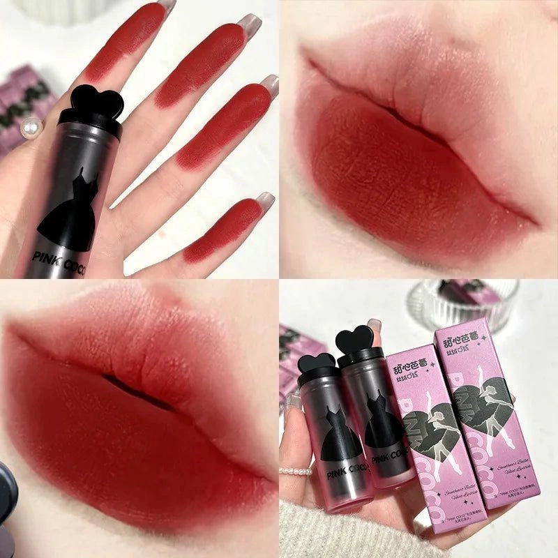 Long Lasting Velvet Matte Purple Lipstick Set