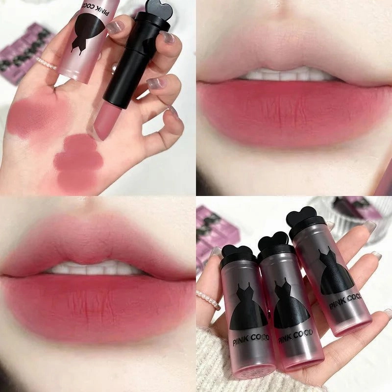 Long Lasting Velvet Matte Purple Lipstick Set