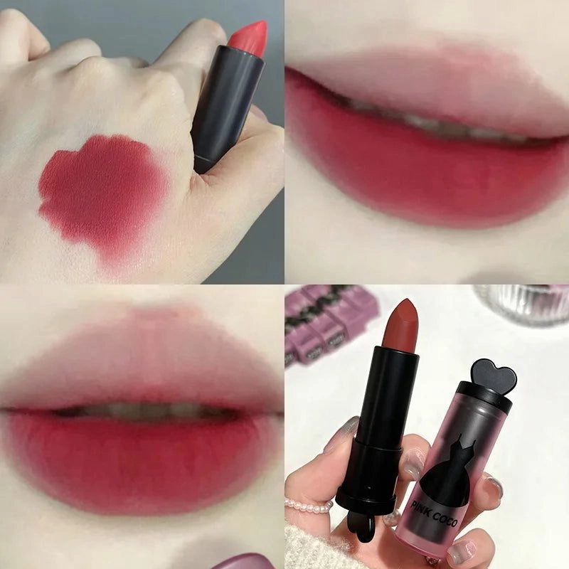 Long Lasting Velvet Matte Purple Lipstick Set