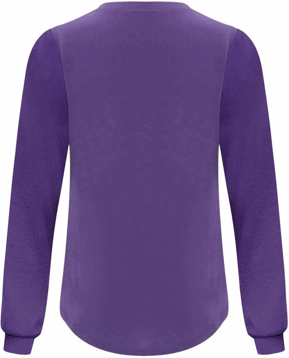 Long Sleeve Shirts for Women Tunic Tops for Women Loose Fit Dressy Crew Neck Pullover Basic Y2K Blouse