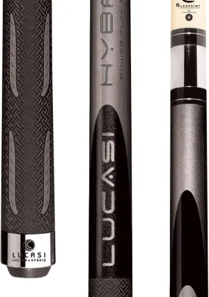 Lucasi Hybrid Original Black Mist Billiards Pool Cue (Weight=20.5oz)