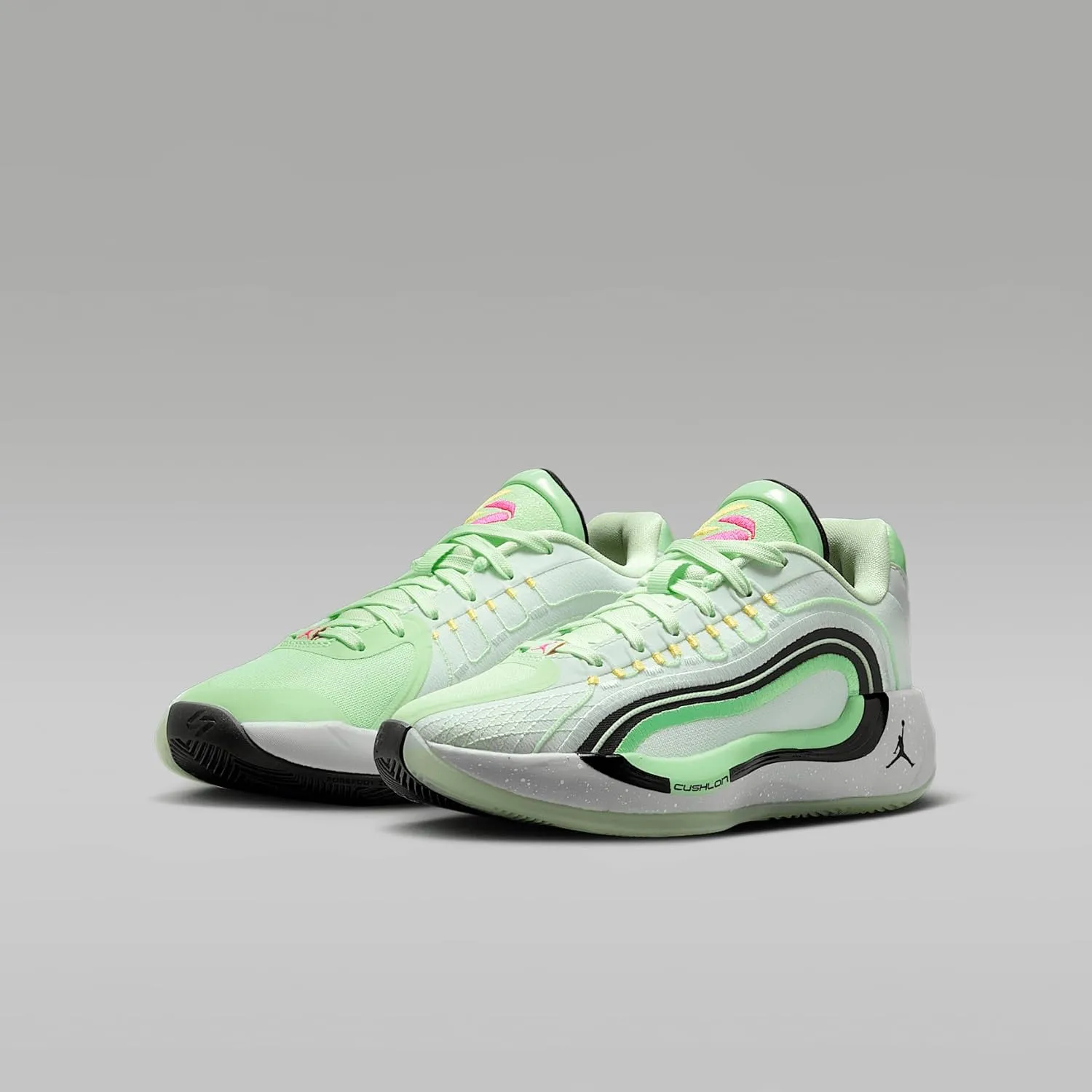 Luka 4 "Space Navigator Big Kids' Basketball Shoes (HJ5225-300, Barely Green/Vapor Green/Metallic Silver/Black)