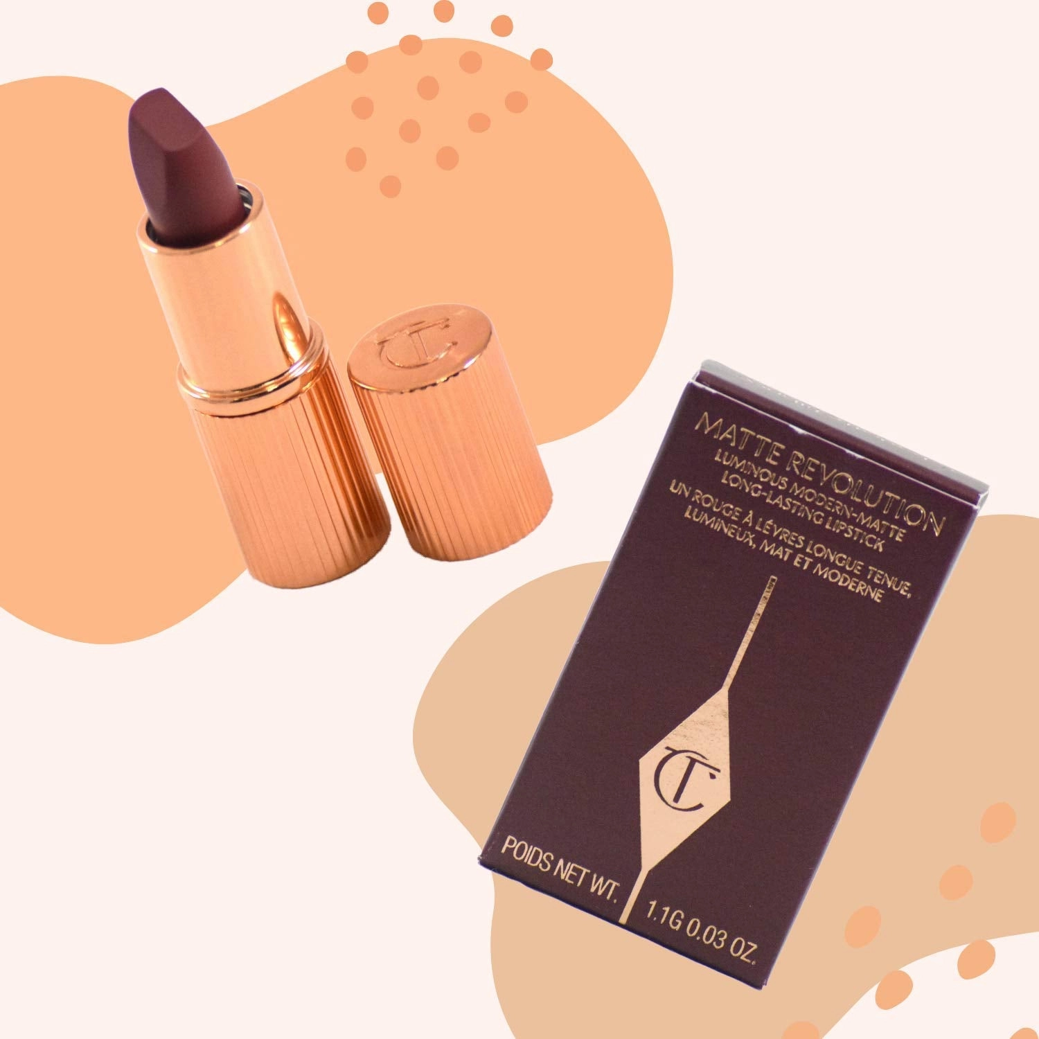 Luminous Long-Lasting - Mini Excellent Secure Lipstick Modern-Matte Travel Revolution Charm Talk Medium Matte 2 Size Pillow