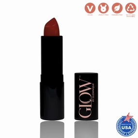 Luxury Matte Lipstick - Red Carpet Red (3.4g) | GLOWNIQUE