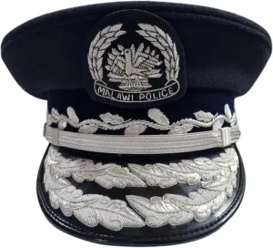 Malawi Police Officer Cap, General's Rank