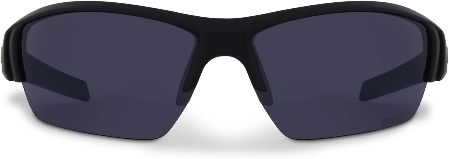 Marucci Men's MV108 2.0 Adult Sunglasses, Matte Black, 144