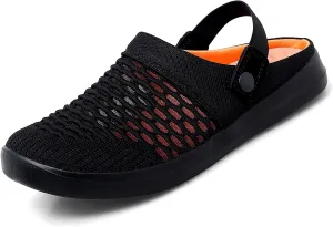 Men's Women's Clogs Garden Shoes Slip On Sandals Breathable Mesh Slingback Slippers Summer Orthopedic Lightweight Athletic Yoga Mat Shoes Indoor Outdoor for Summer