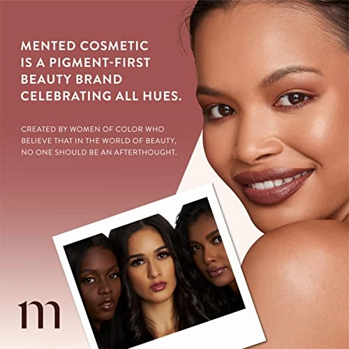 Mented Cosmetics Lip Gloss for Women Tinted Lip Balm Stain, Long Lasting Buildable Moisturizing Lipgloss Lipstick Topper, Made in USA, Cruelty Free Vegan Makeup, Berry Me