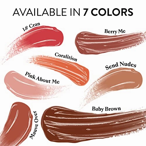 Mented Cosmetics Lip Gloss for Women Tinted Lip Balm Stain, Long Lasting Buildable Moisturizing Lipgloss Lipstick Topper, Made in USA, Cruelty Free Vegan Makeup, Pink About Me