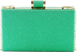 Metallic Light Gold Frame Minaudiere Clutch Evening Bag