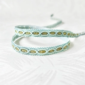Metallic Center Gimp Braid - Multiple Colorways
