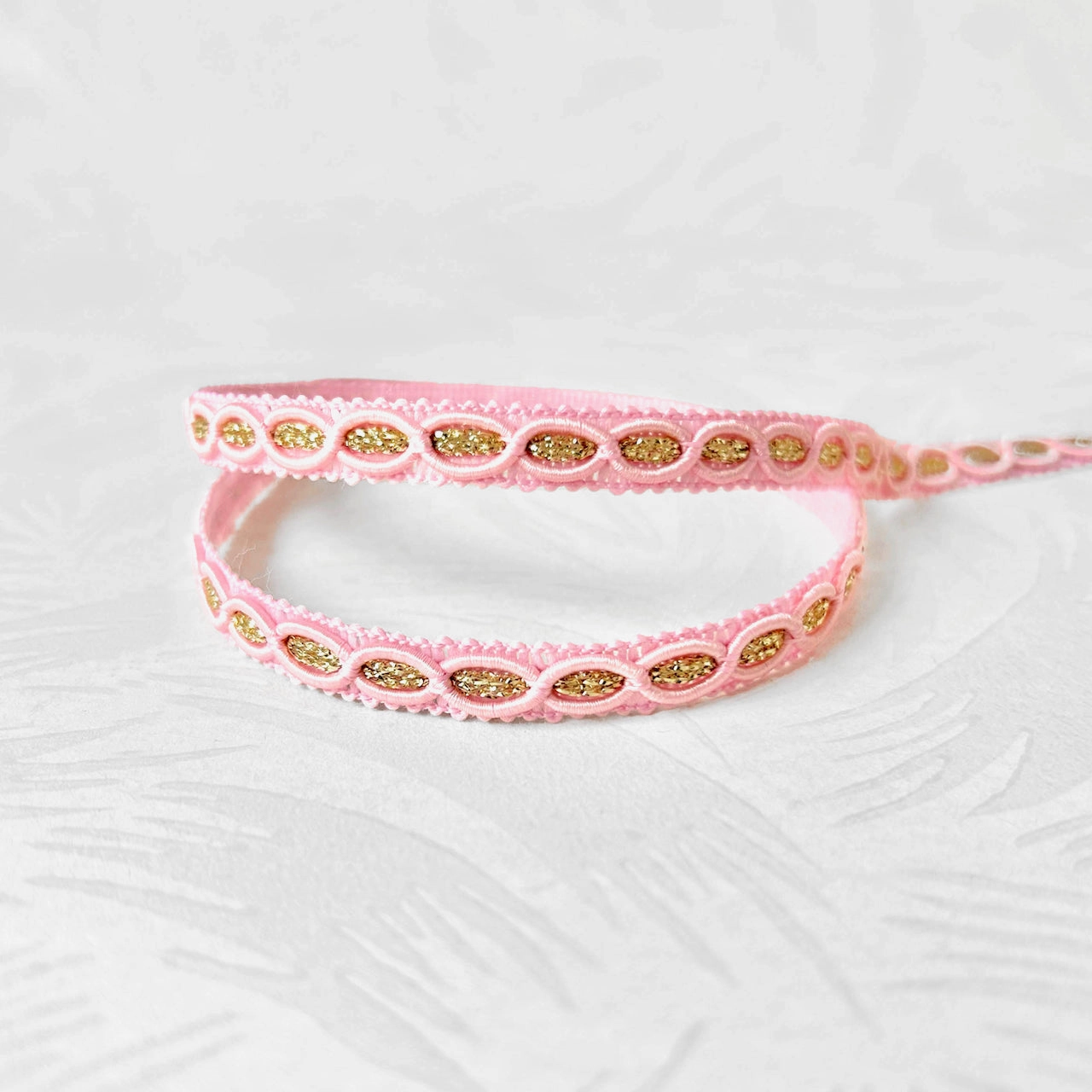 Metallic Center Gimp Braid - Multiple Colorways