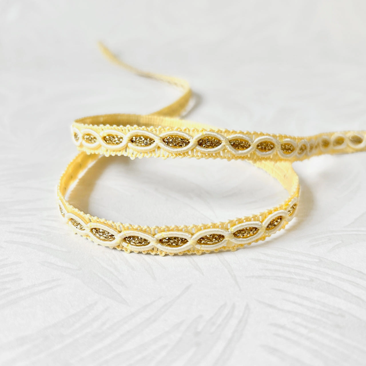 Metallic Center Gimp Braid - Multiple Colorways