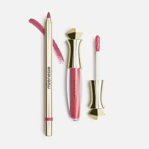 Mirenesse Cosmetics Kissproof Baby Rose   Gloss Plumper Duo