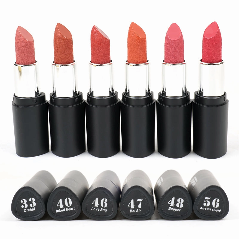 Miss Rose Black Tube Transparent Cover Lipstick