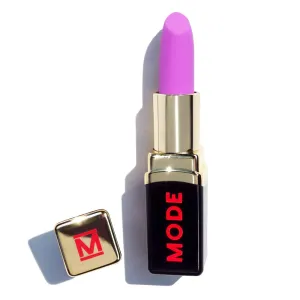 MODE Ultraviolet Pink Lipstick Virgin Matte Areni Noir HEAVY HABIT Long Lasting Rich Lip Color, Nourishing Natural Skincare Fruit Oils, Organic Shea Butter
