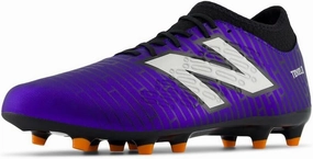 New Balance Unisex Tekela Magique Fg V4  Soccer Shoe, Infinity Blue/Metallic Silver/Black, 11.5 US Men