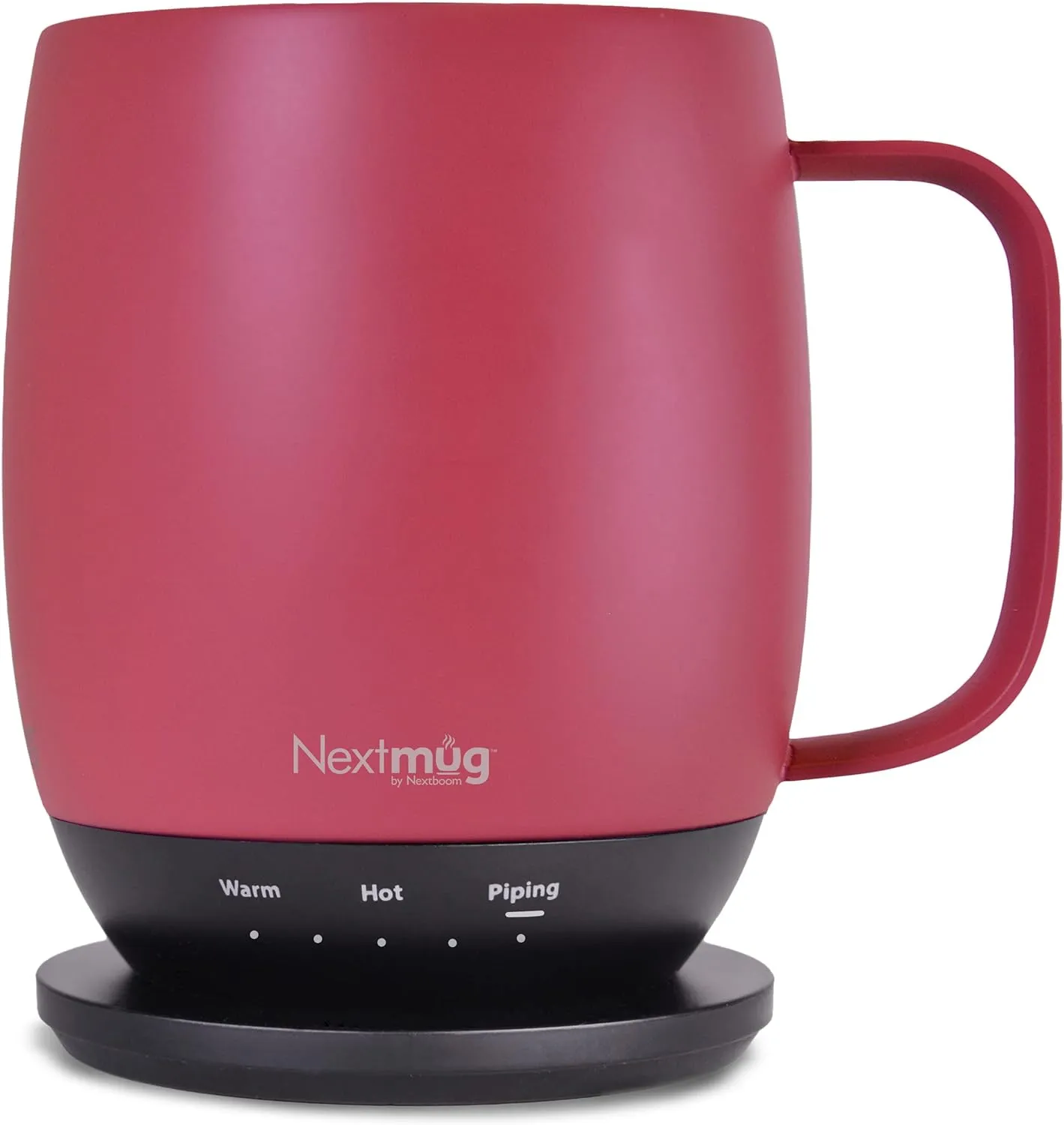 Nextmug - Temperature-Controlled, Self-Heating Coffee Mug (14 oz.) (Dusty Rose)