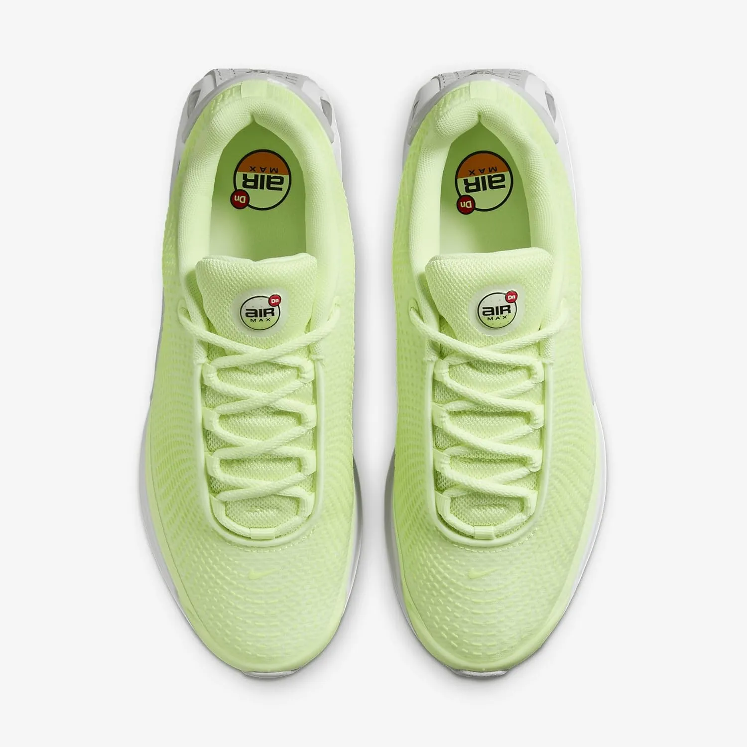 Nike Air Max Dn SE Women's Shoes (HJ9636-701, Barely Volt/Metallic Silver/White/White)