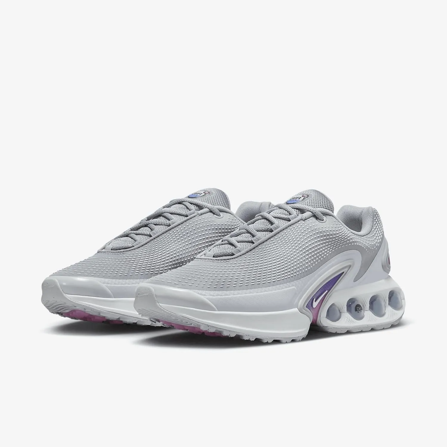 Nike Air Max Dn Shoes (DV3337-011, Light Smoke Grey/Photon Dust/Persian Violet/Black)
