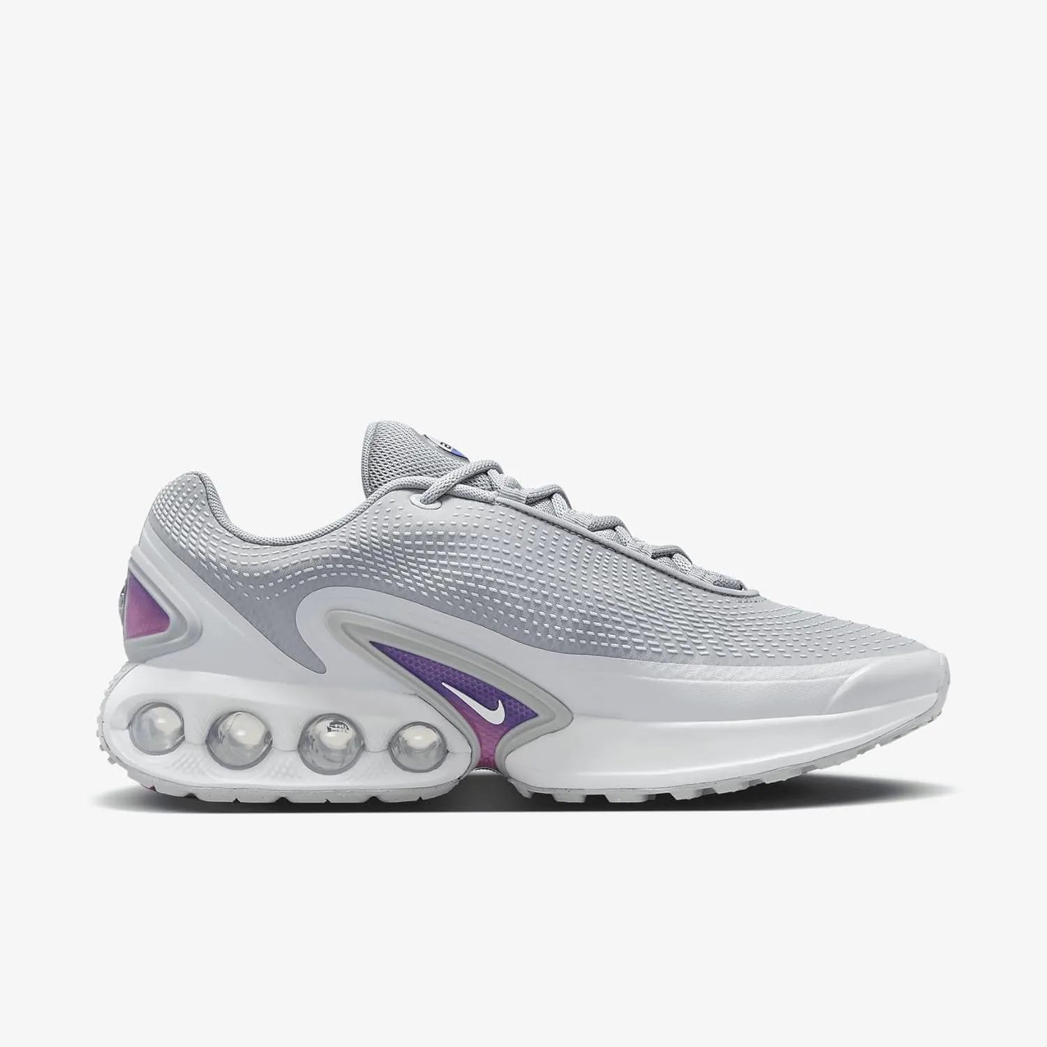 Nike Air Max Dn Shoes (DV3337-011, Light Smoke Grey/Photon Dust/Persian Violet/Black)