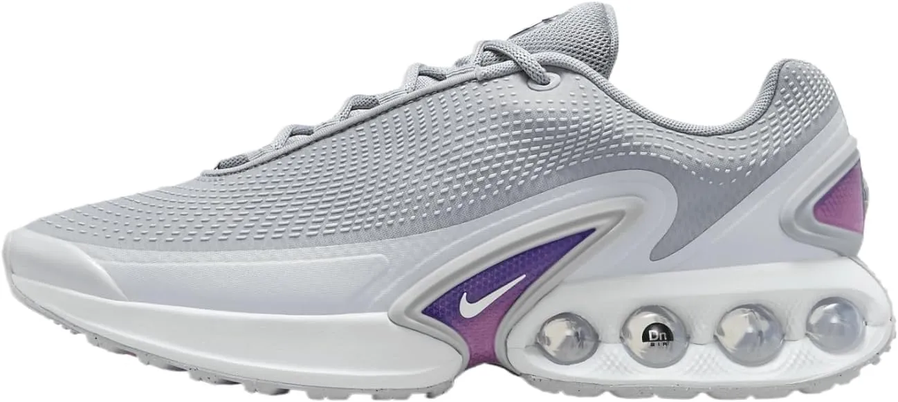 Nike Air Max Dn Shoes (DV3337-011, Light Smoke Grey/Photon Dust/Persian Violet/Black)