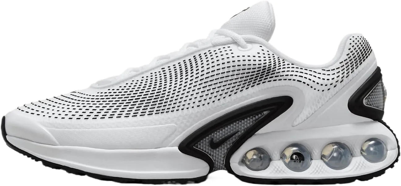 Nike Air Max Dn Shoes (DV3337-103, White/Photon Dust/Metallic Silver) Size 9.5