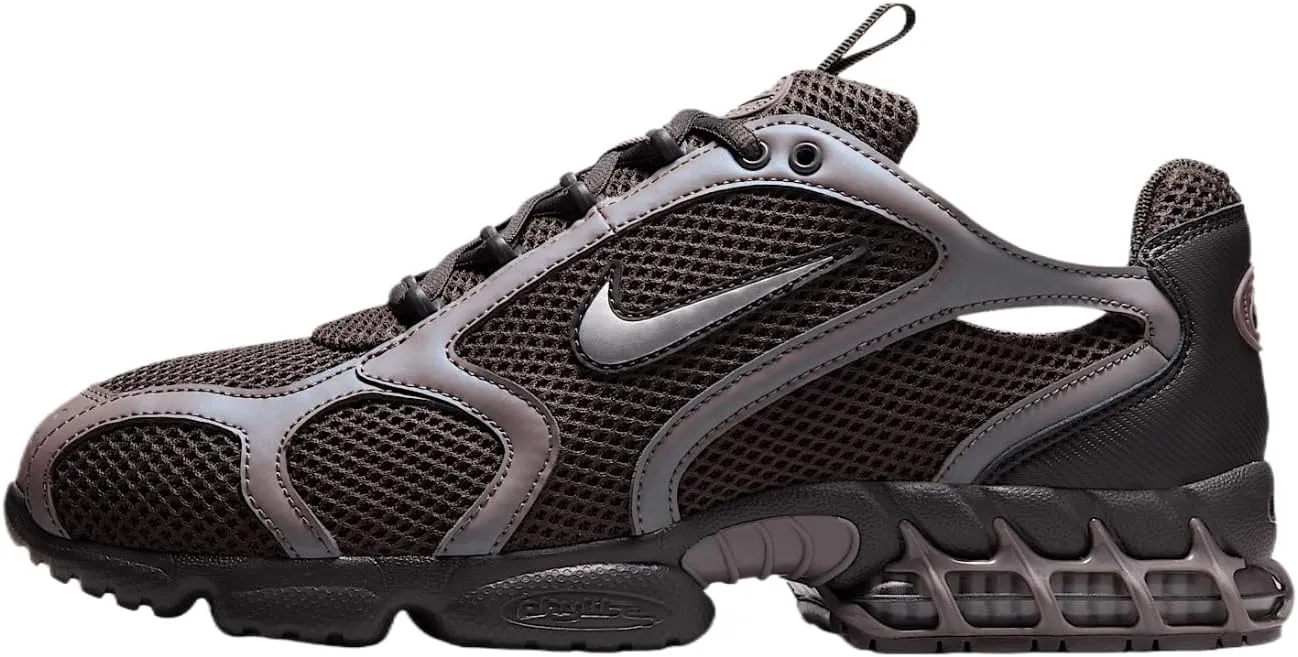Nike Air Zoom Spiridon Cage 2 Men's Shoes (HV6929-299, Medium Ash/Taupe Grey/Cave Stone/Metallic Silver) Size 13