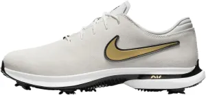 Nike Air Zoom Victory Tour 3 NRG Golf Shoes (FJ2241-100, White/Metallic Silver/Black/Metallic Gold) Size 6
