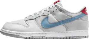 Nike Dunk Low Men's Shoes (HF0391-001, Metallic Silver/Neutral Grey/Flat Silver/Aegean Storm) Size 11
