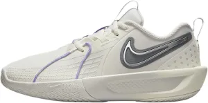 Nike G.T. Cut 3 Big Kids' Basketball Shoes (FD7033-104, Sail/Light Bone/Metallic Silver/Smoke Grey)