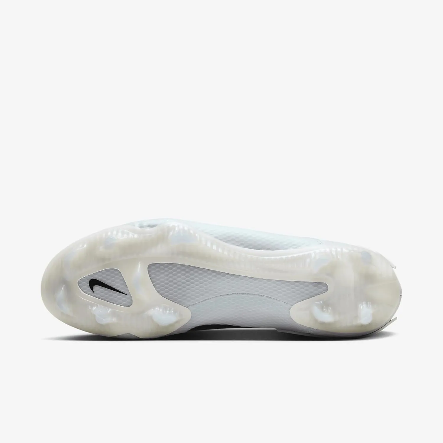 Nike Huarache 9 Elite Low LAX Lacrosse Cleats (FD0089-100, White/White/Metallic Vivid Gold)