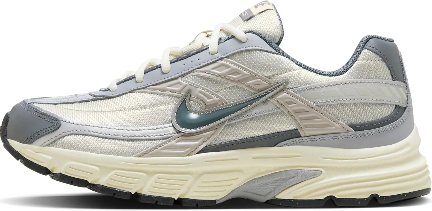 Nike Initiator Men's Shoes (HQ1179-001, Light Bone/Coconut Milk/Metallic Silver/Smoke Grey) Size 8