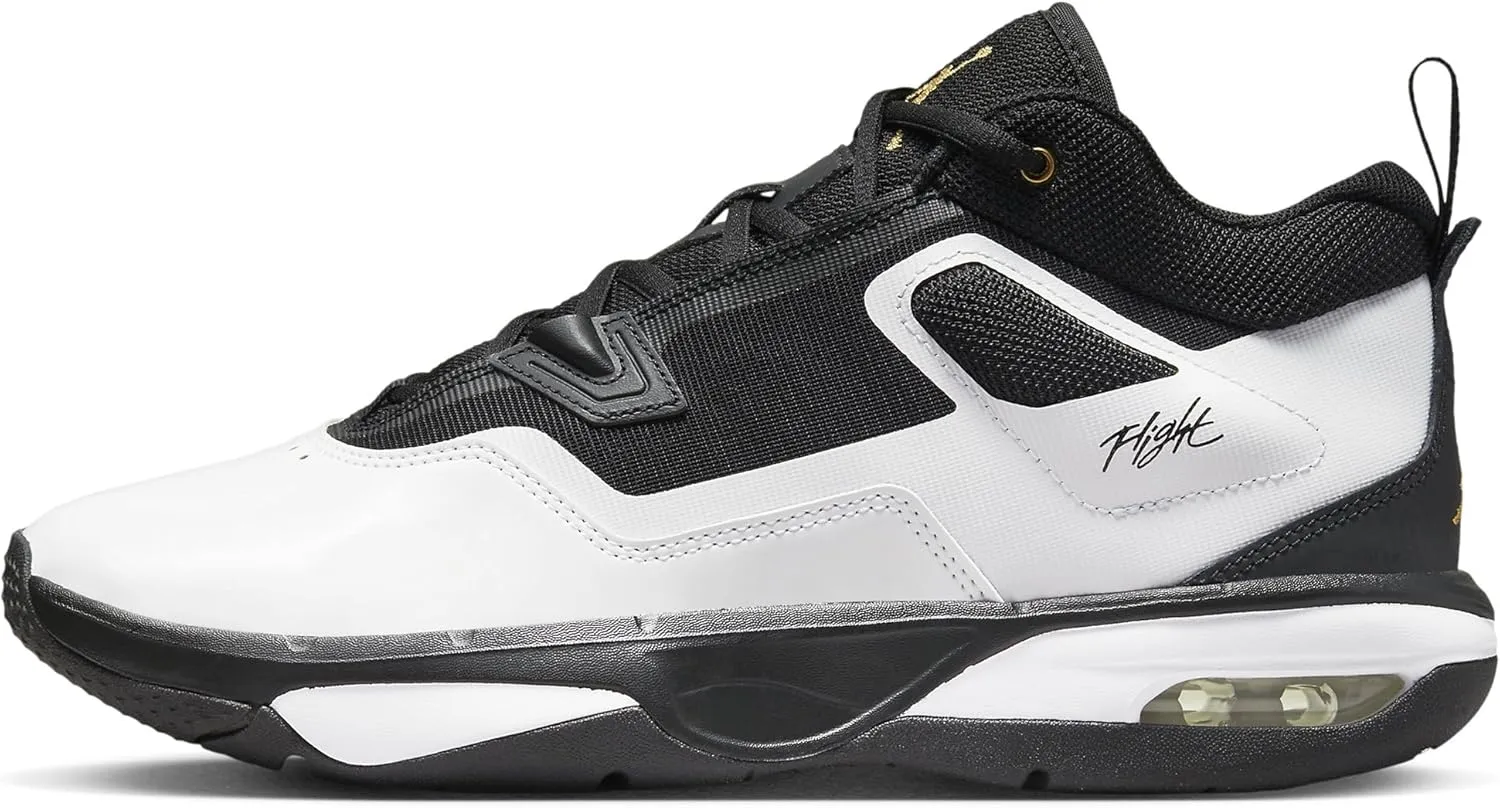 NIKE Jordan Stay Loyal 3 Men's Shoes (FB1396-070, Black/White/Metallic Gold) Size 11