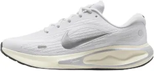 Nike Journey Run Women's Road Running Shoes (FJ7765-104, White/Platinum Tint/Coconut Milk/Metallic Silver) Size 8