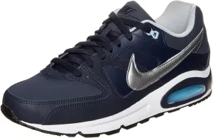 NIKE Men's Running Multisport Outdoor Shoes, Blue Obsidian Metallic Silver Bluecap White 401, 7