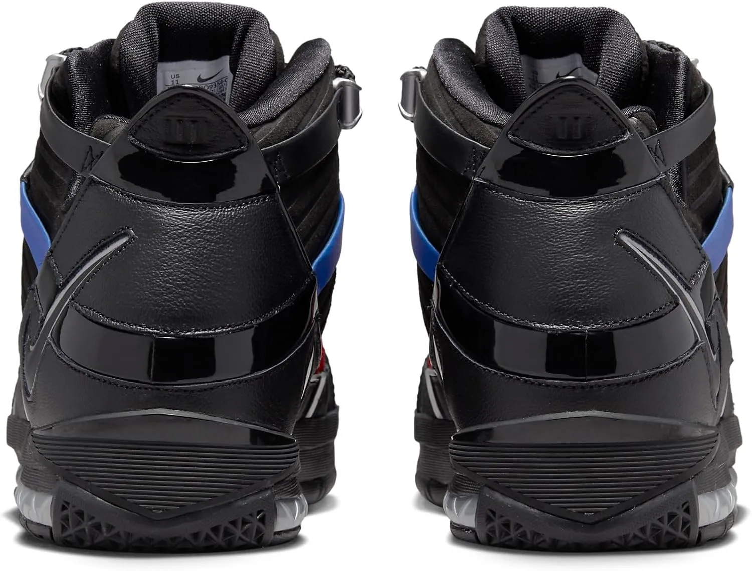 Nike Men's Zoom Lebron III QS Black/Metallic Silver (DO9354 001)