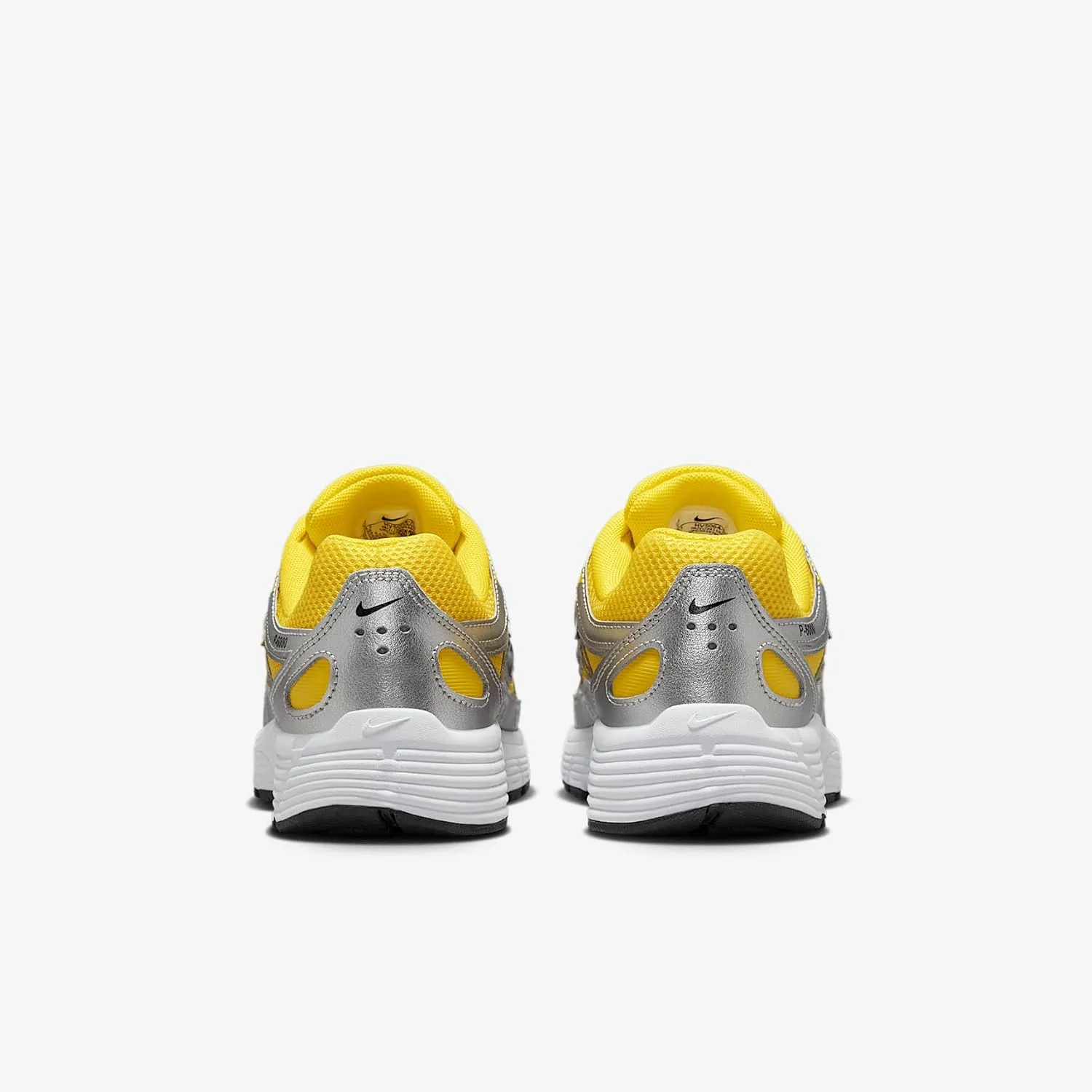 Nike P-6000 Big Kids' Shoes (HV5064-701, Lightning/Metallic Silver/White/Black)