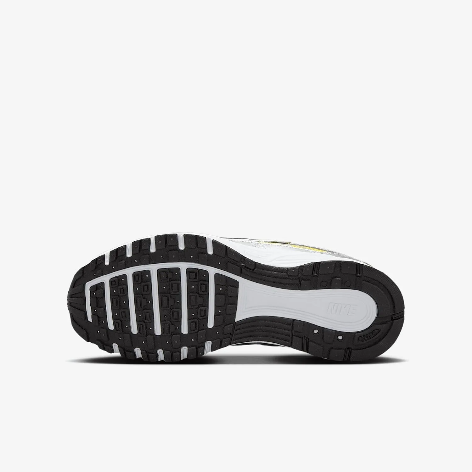 Nike P-6000 Big Kids' Shoes (HV5064-701, Lightning/Metallic Silver/White/Black)