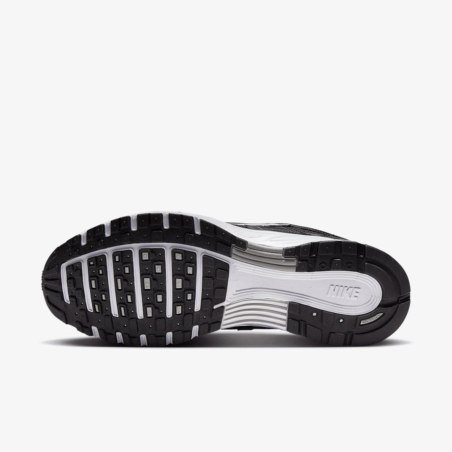 Nike P-6000 Men's Shoes (CD6404-026, Black/White/Metallic Silver/Black)