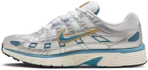 Nike P-6000 Shoes (HJ7246-100, White/Metallic Silver/Pale Ivory) Size 7.5