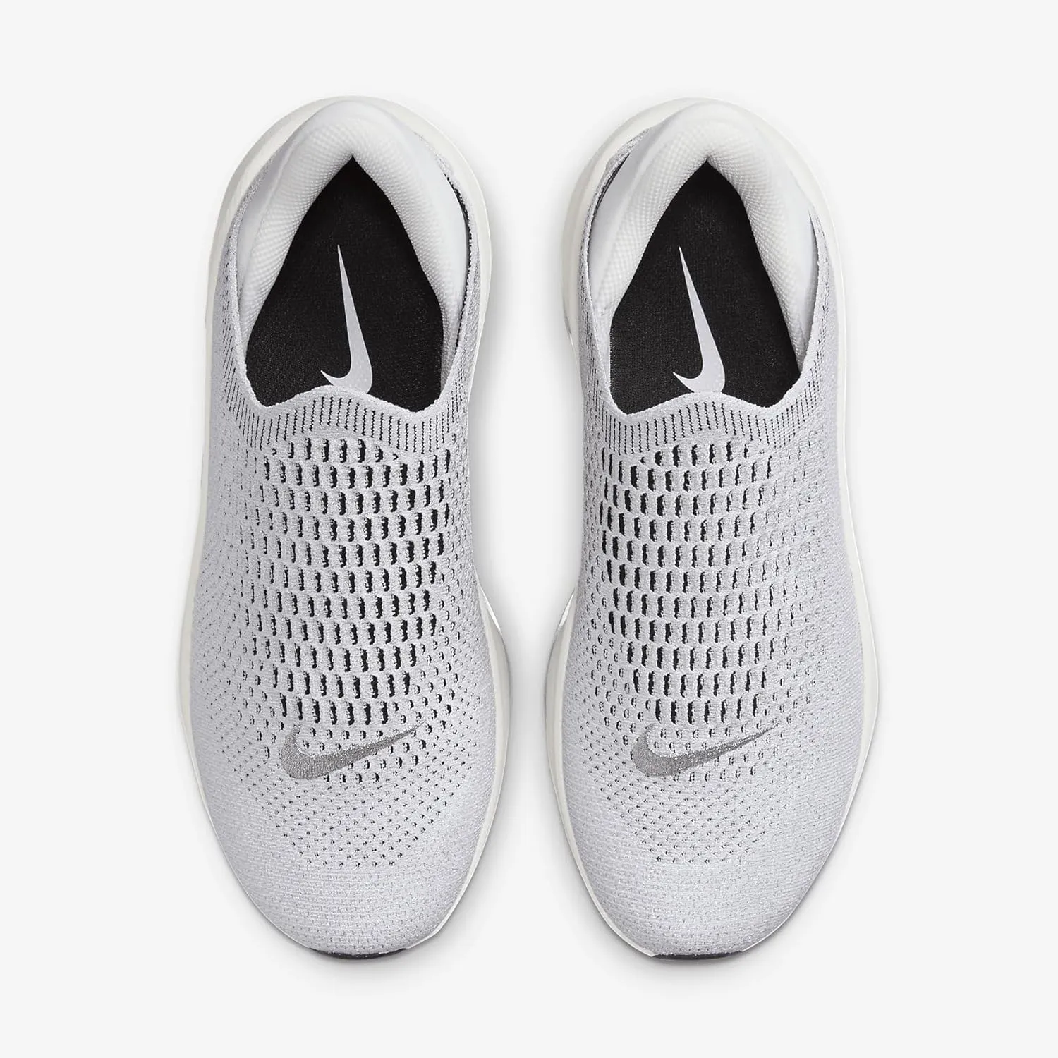 Nike Reina EasyOn Premium Women's Shoes (FZ2118-101, Summit White/Sail/Black/Metallic Silver)