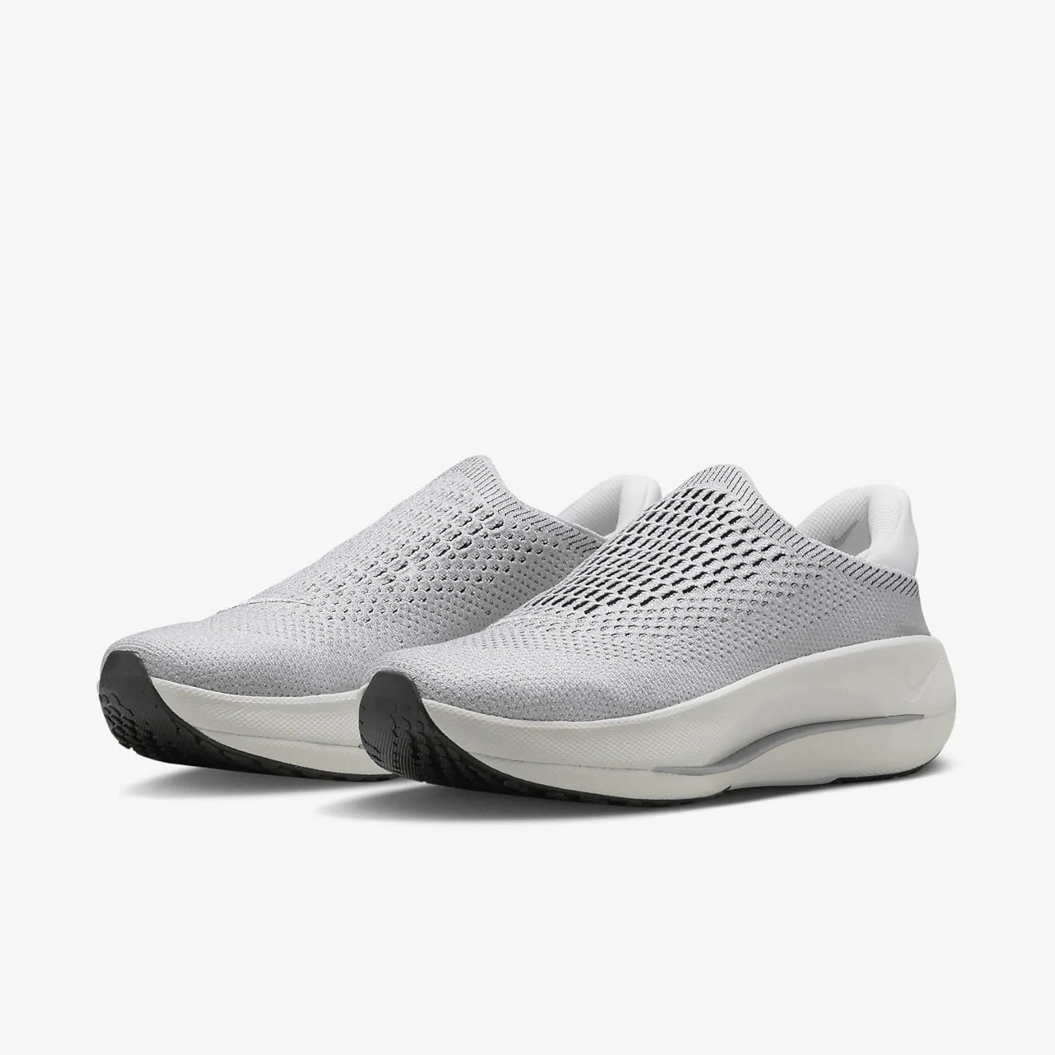 Nike Reina EasyOn Premium Women's Shoes (FZ2118-101, Summit White/Sail/Black/Metallic Silver)
