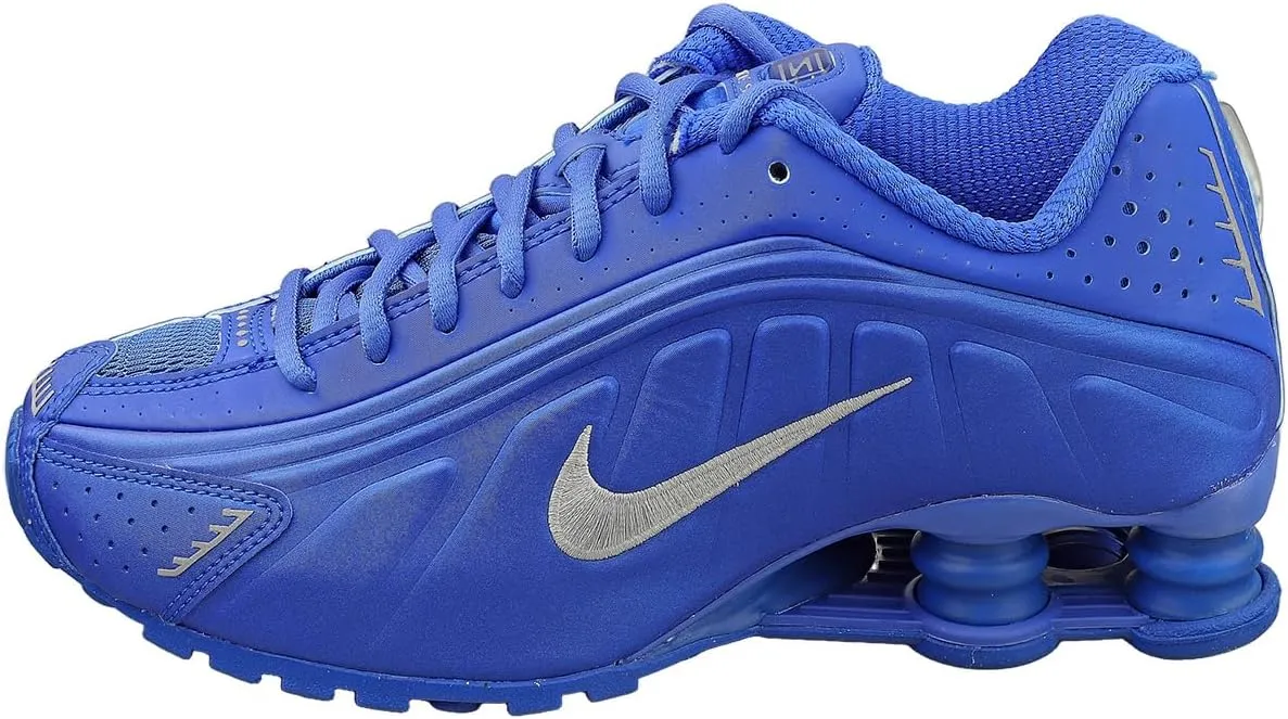 Nike Shox R4 Women's Shoes (HJ7303-445, Racer Blue/Phantom/Metallic Silver)