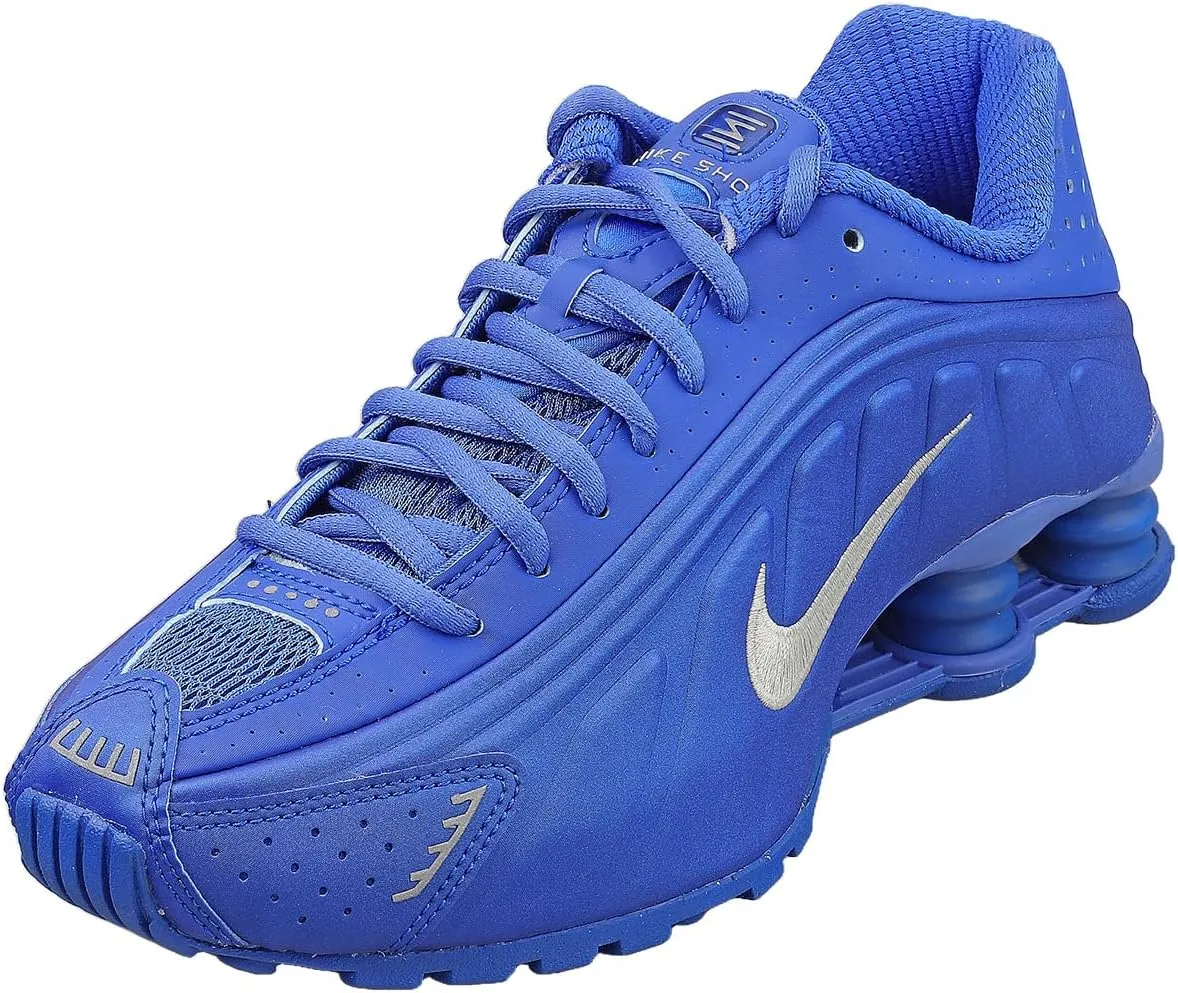Nike Shox R4 Women's Shoes (HJ7303-445, Racer Blue/Phantom/Metallic Silver)